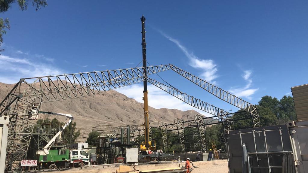 Montaje estructura metálica