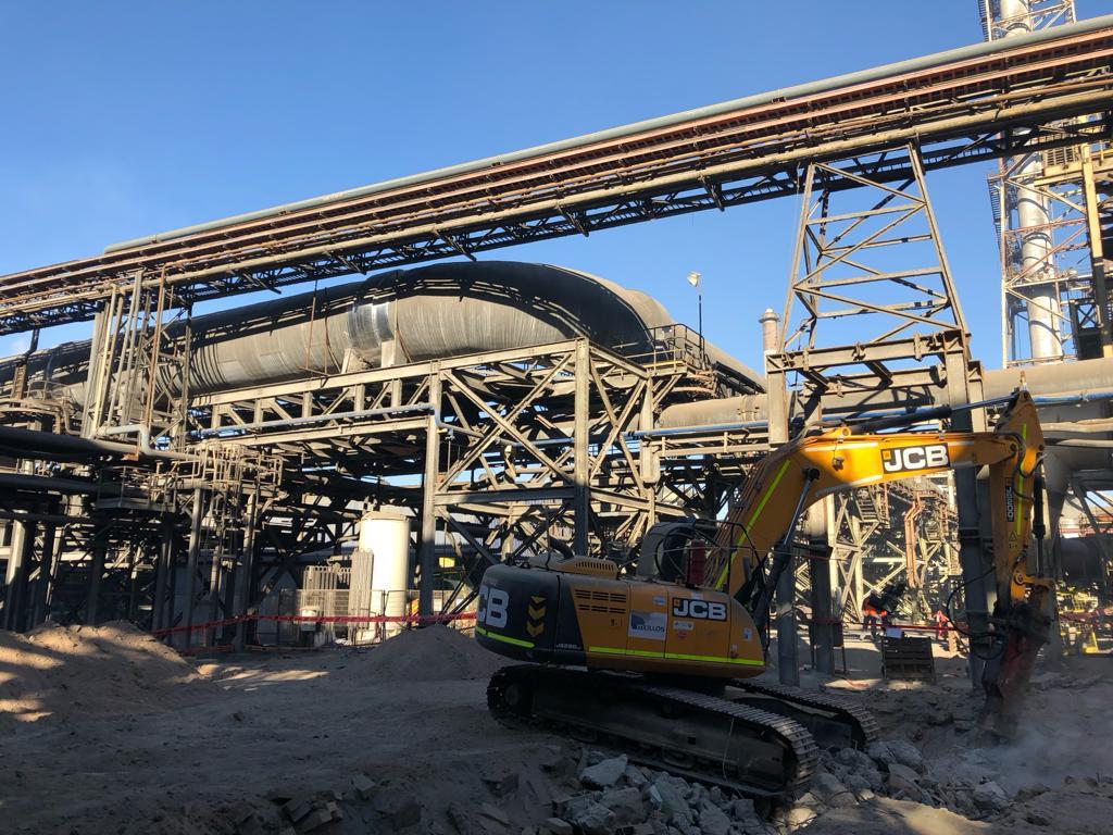 Inspección técnica en planta industrial